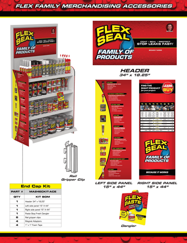 Flex Family Merchandising Accessories - COMING SOON